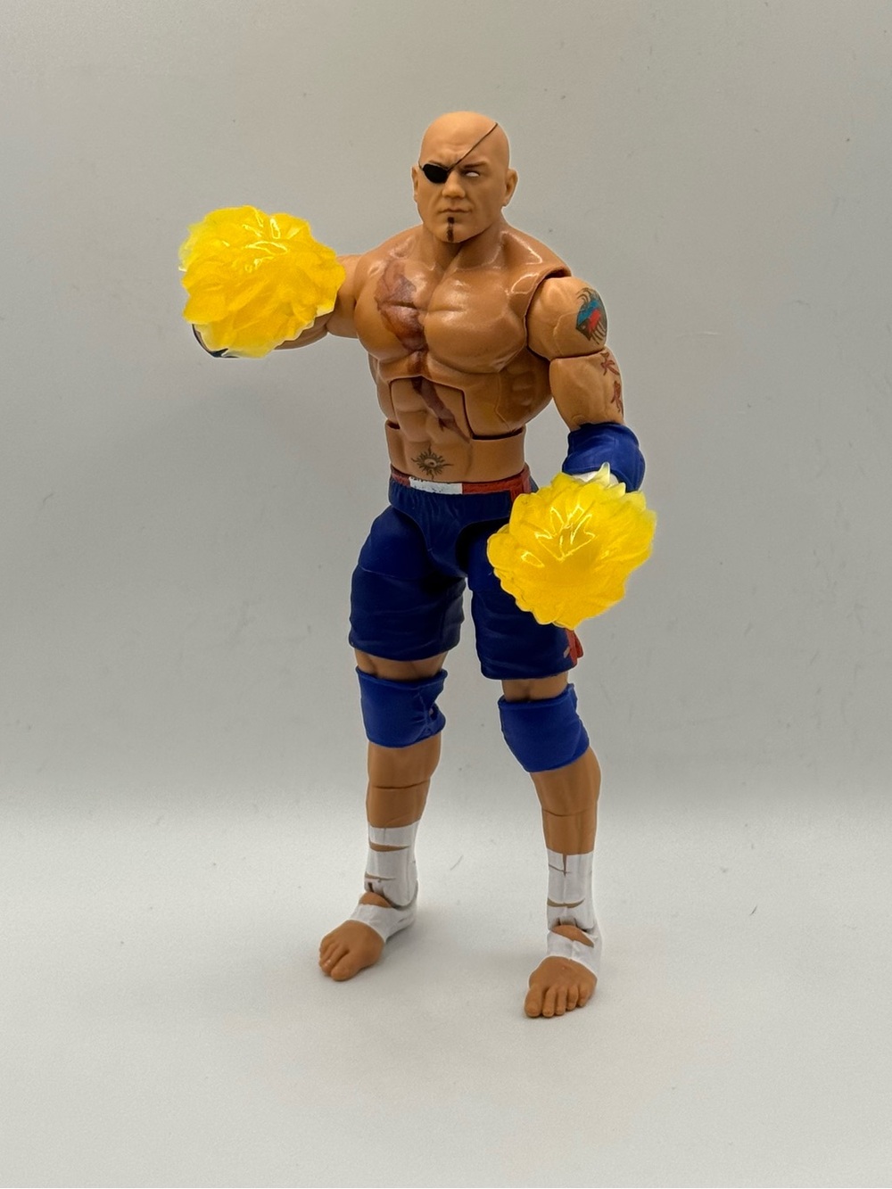 2026 WWE x Street Fighter Elite Collection Series 2 Batista as Sagat [Exclusive]